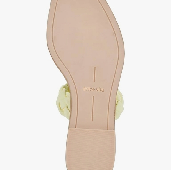 🔹️Dolce Vita🔹️ INDY flat braided Sandals SIZE 8 NWOB ✨️💛 - Picture 4 of 10